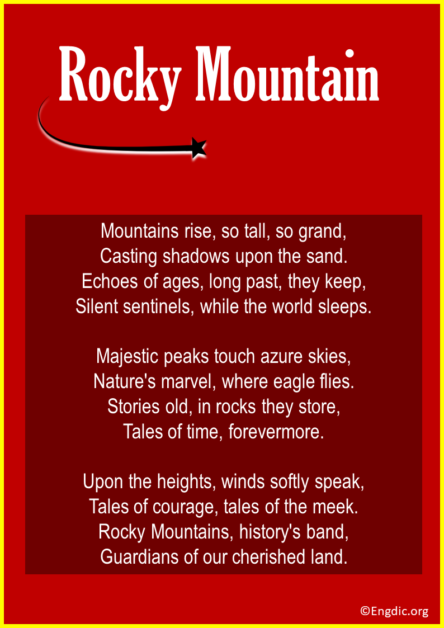 10 Short And Best Poems About Rocky Mountain EngDic