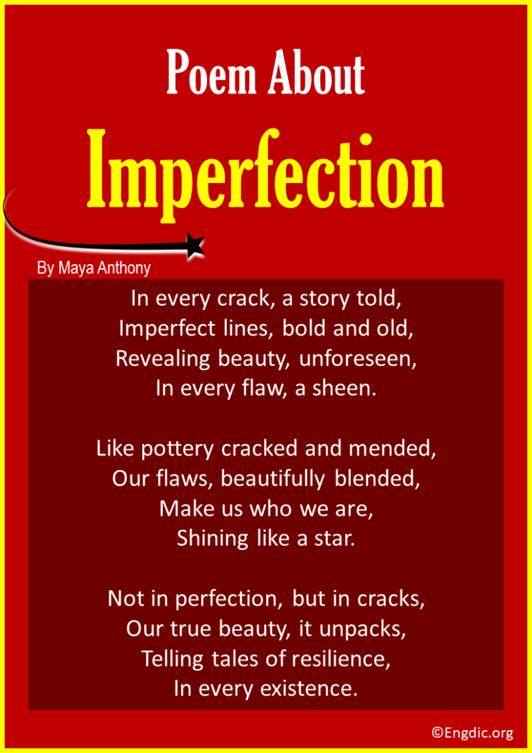 Best Short Poems About Imperfection Engdic