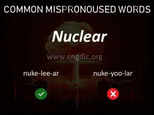 commonly mispronounced words, mispronunciations pdf 