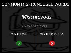 commonly mispronounced words, mispronunciations pdf 