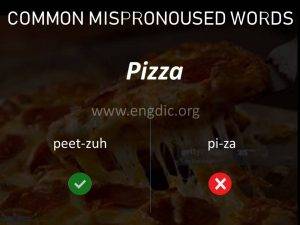 commonly mispronounced words, mispronunciations pdf 