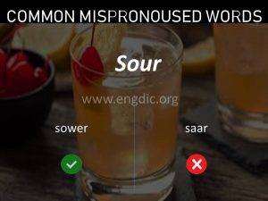 commonly mispronounced words, mispronunciations pdf 