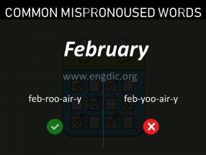 commonly mispronounced words, mispronunciations pdf 