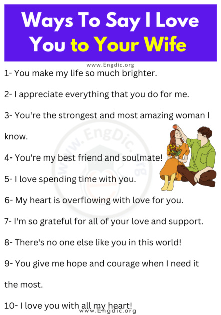 101 Most Unique Ways to Say I LOVE YOU - Romantic and Beautiful