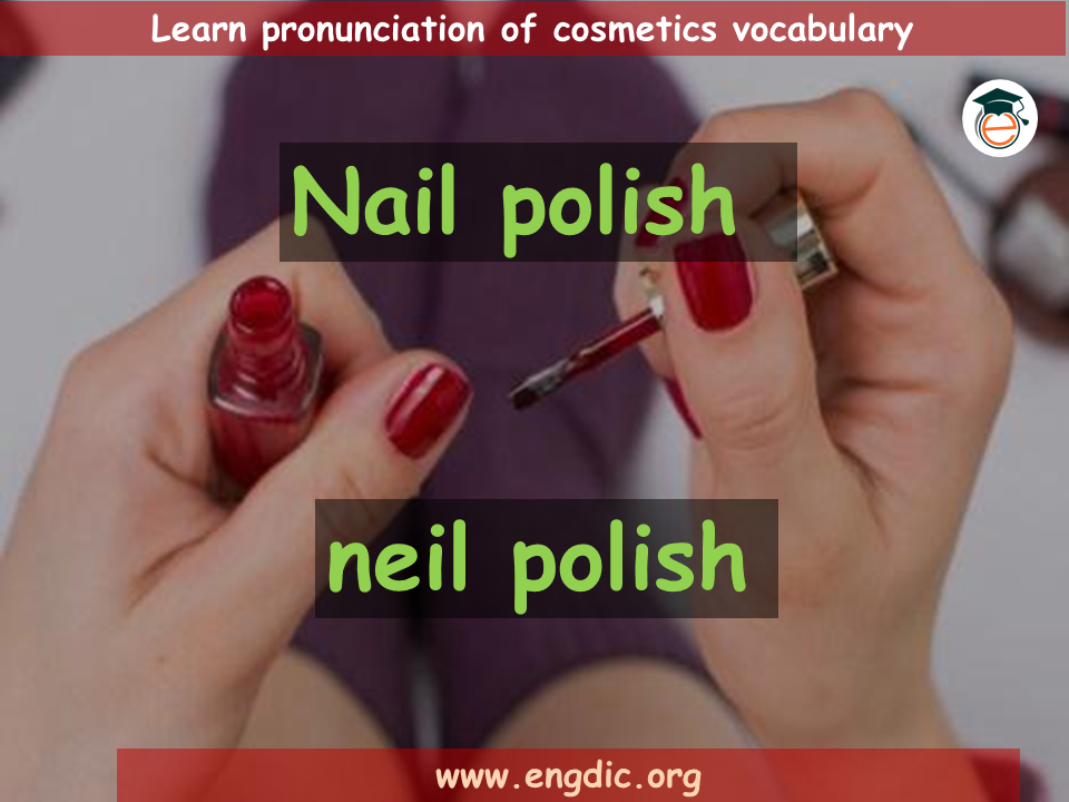 Makeup vocabulary with Images Pronunciation and Uses