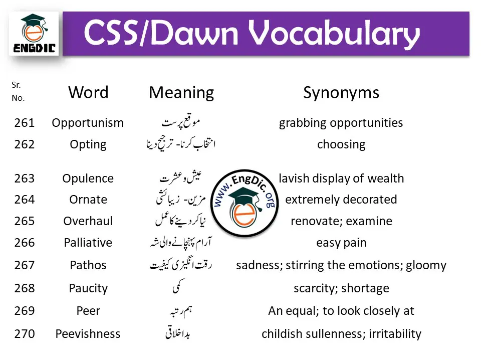 advanced CSS vocabulary words (2)