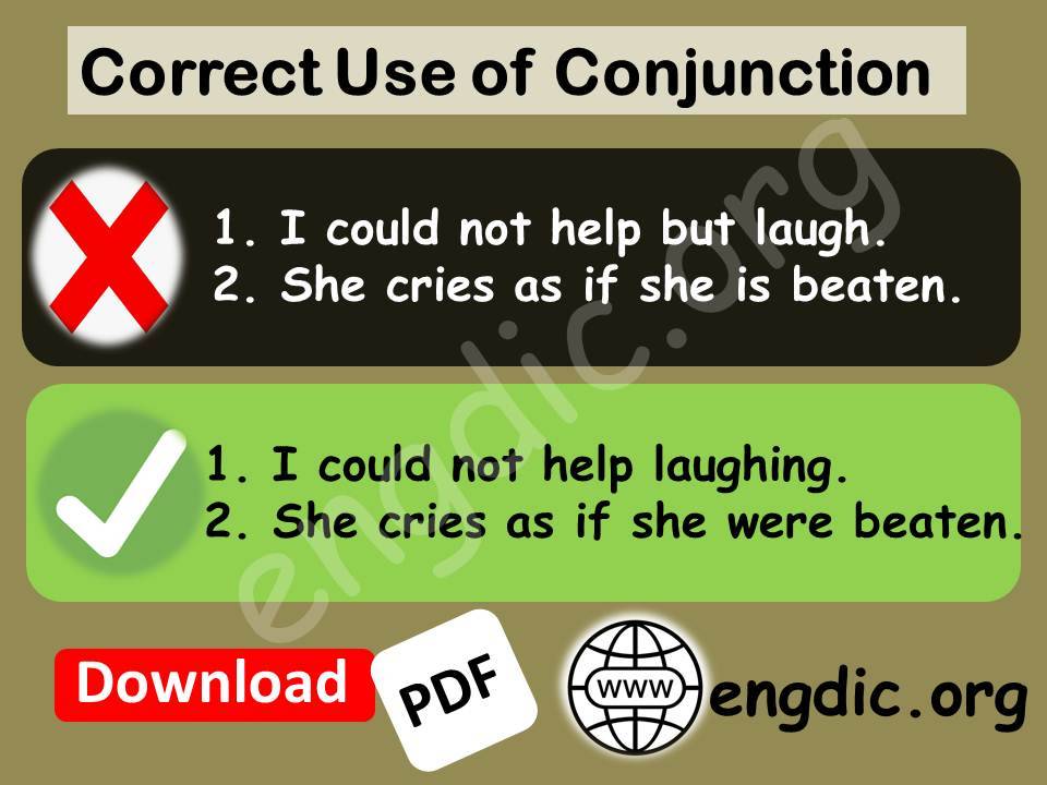 use of conjunction 