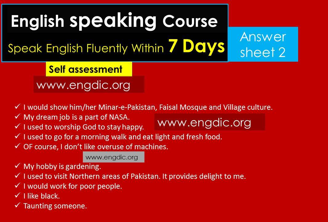 speak english course online