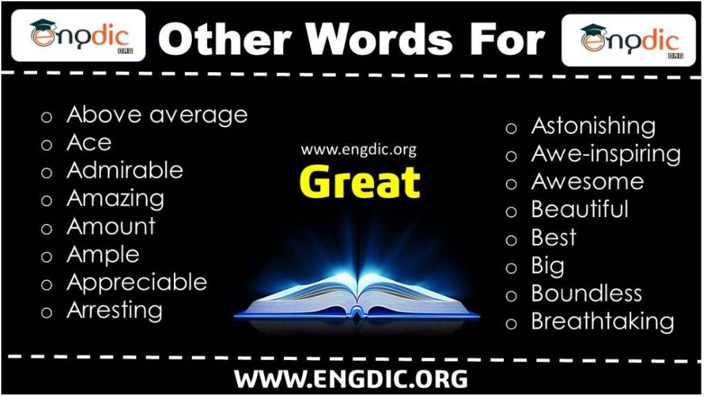 Other Words For Great Impact