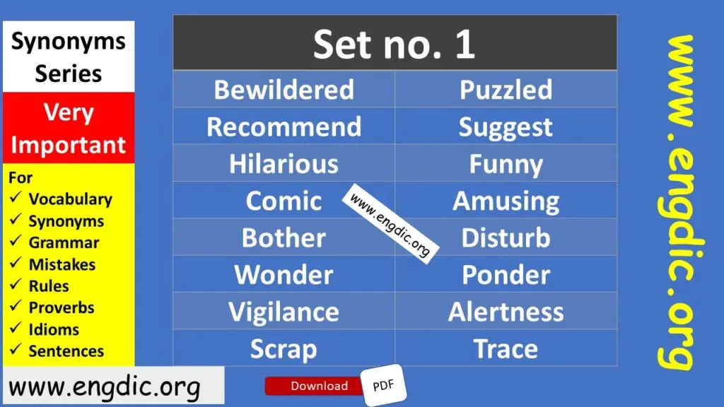 synonyms