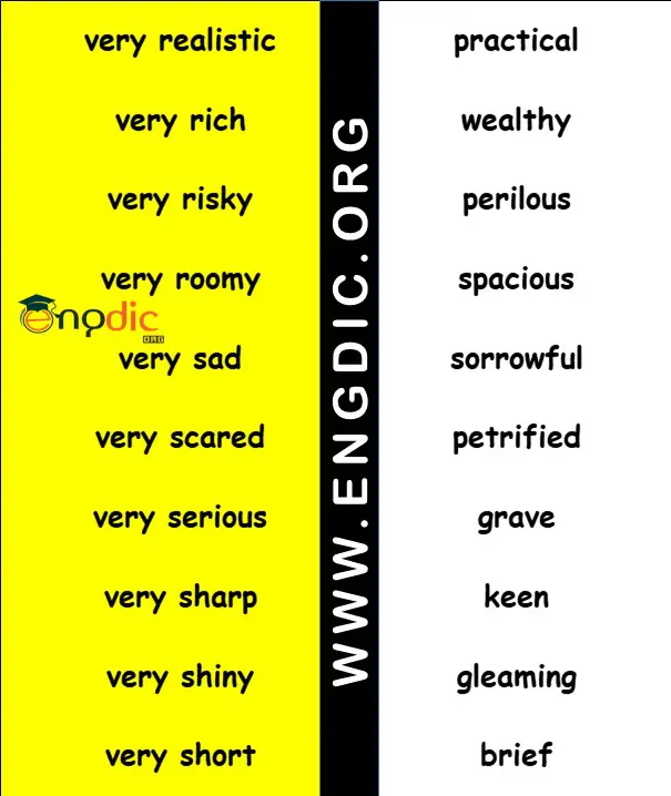 other words for very