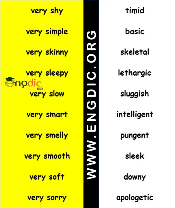 other words for very