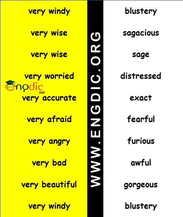 other words for very