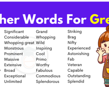 Another Word For Great: 200+ Useful Synonyms for Great