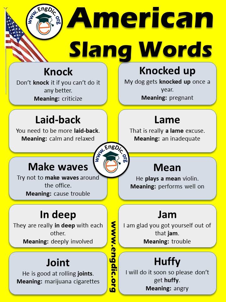 american slangs