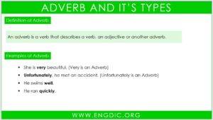 List Of Adverbs Of Degree Pdf Definition And Infographics Engdic