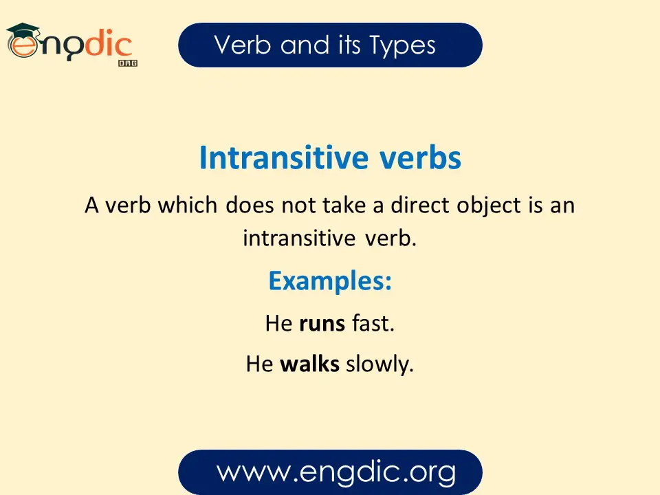 intransitive verbs