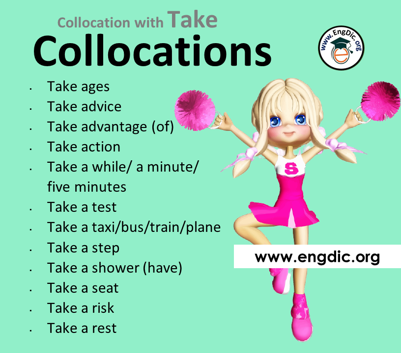 collocations with take