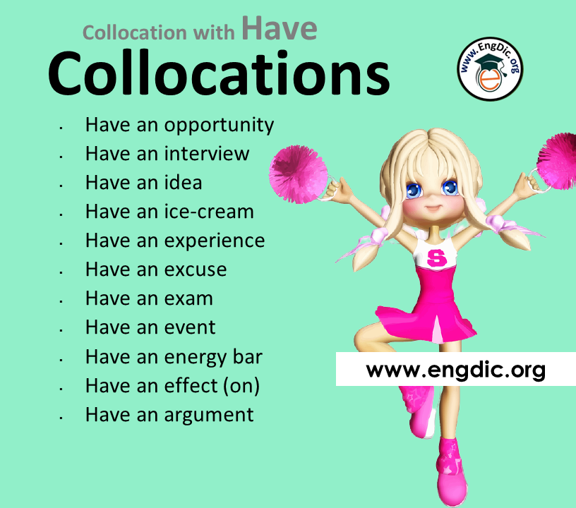 collocations with have