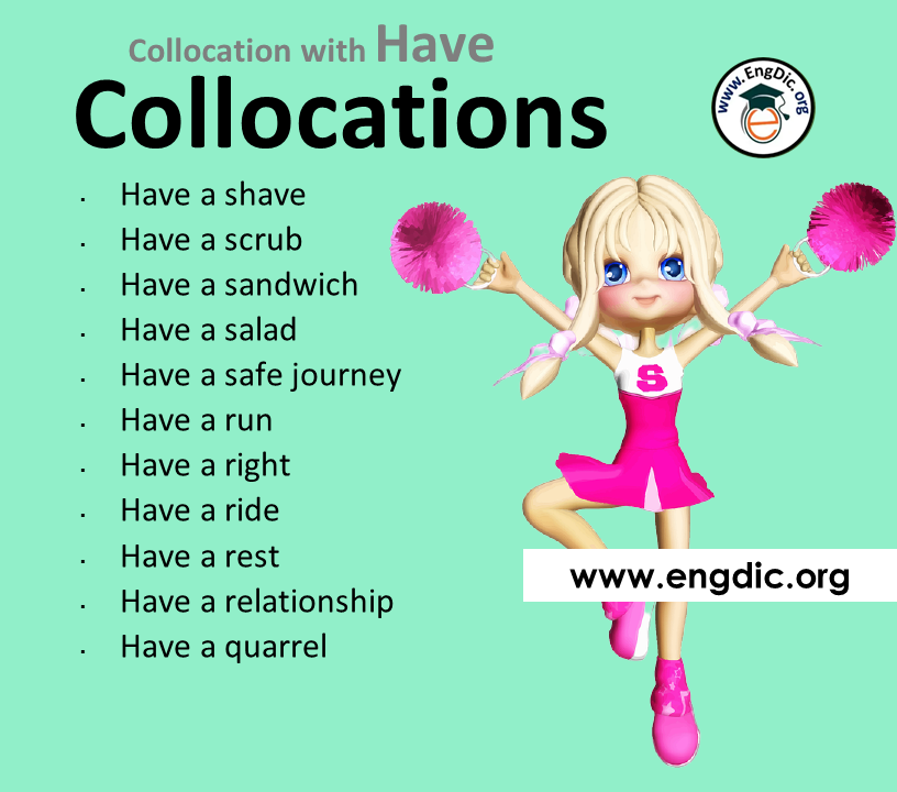 collocations with have