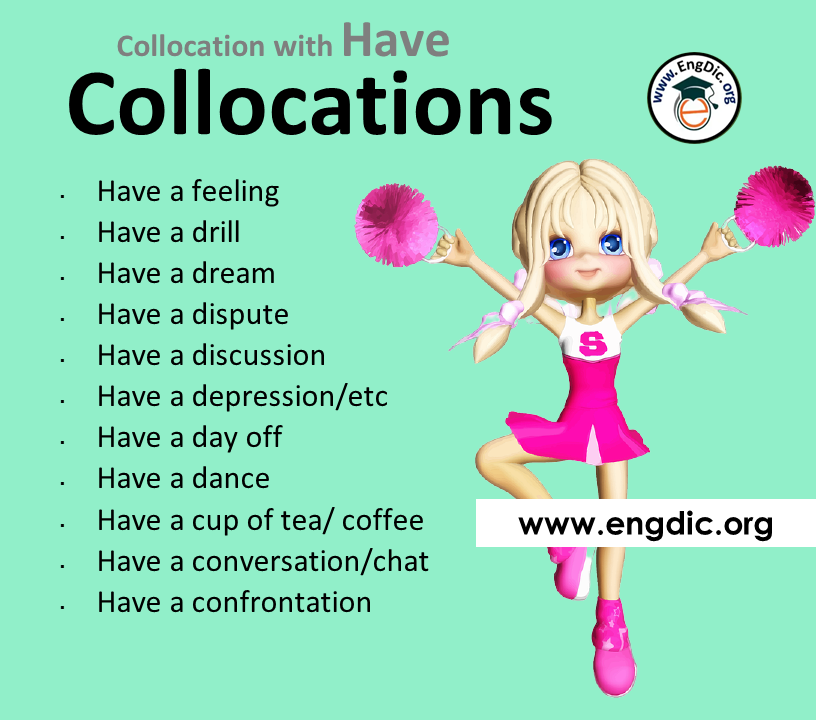 collocations with have