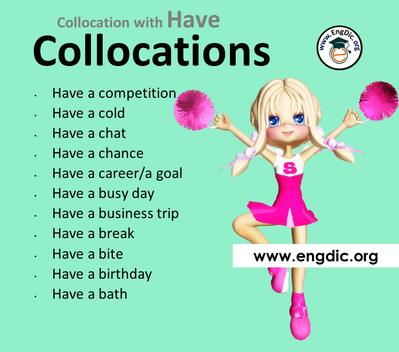 collocations with have