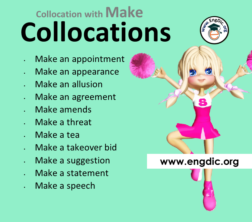 collocations with make