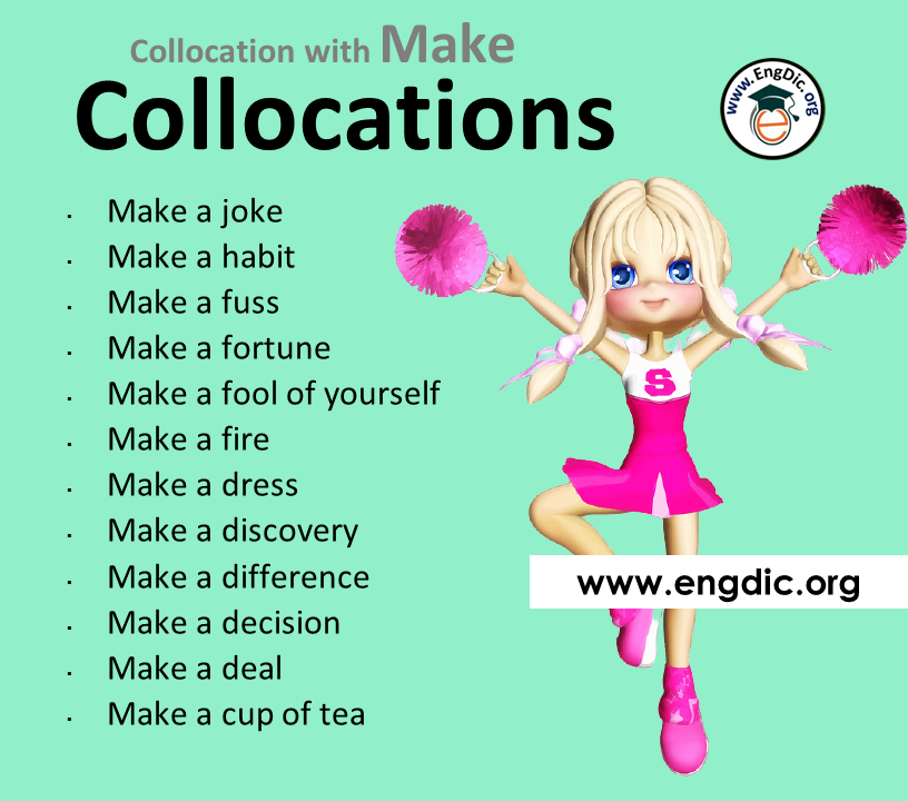 collocations with make