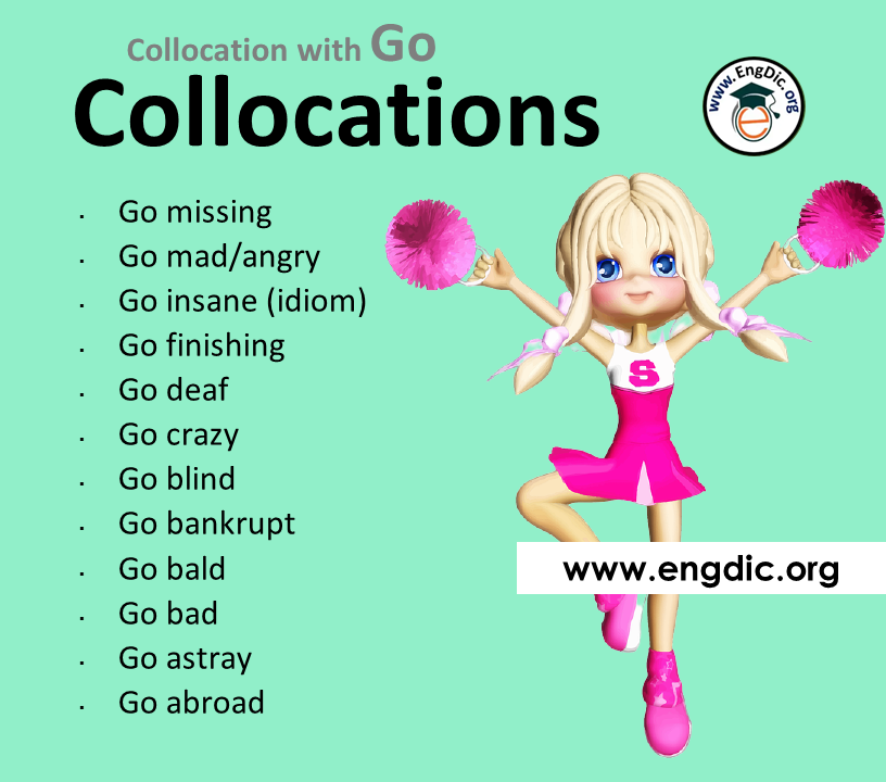 collocations with go