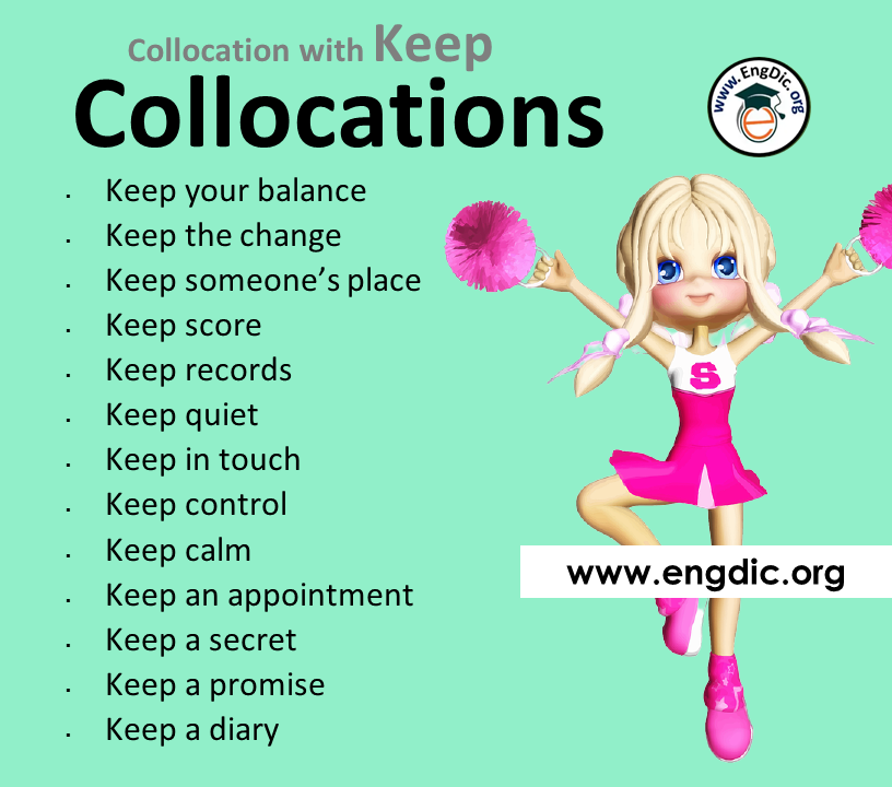 collocations with keep