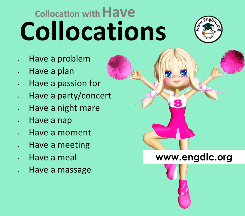 collocations with have