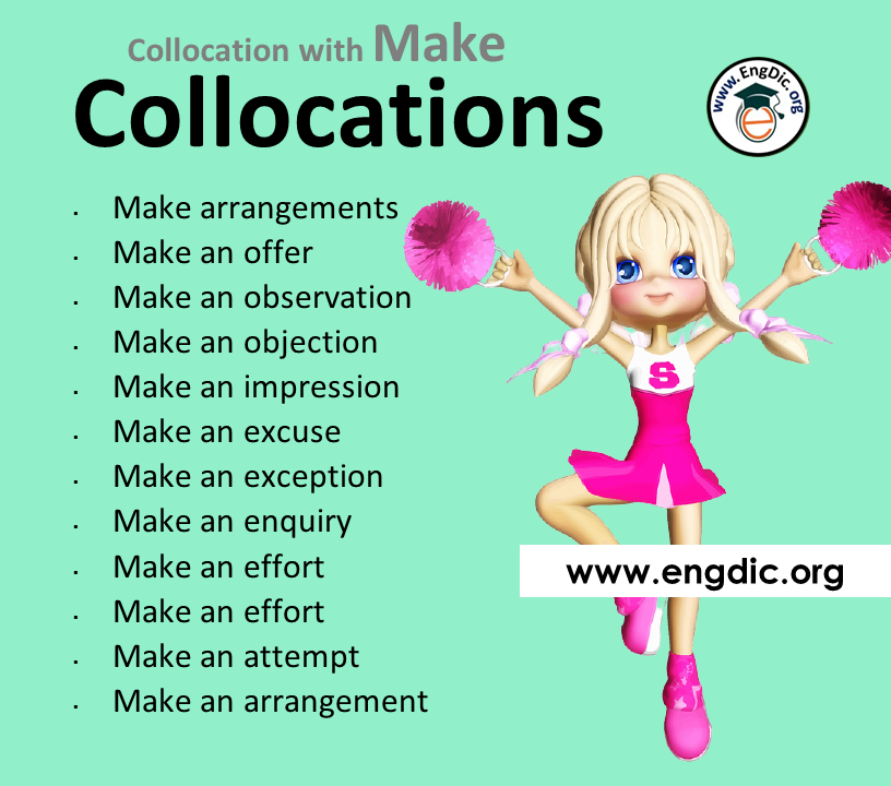 collocations with make