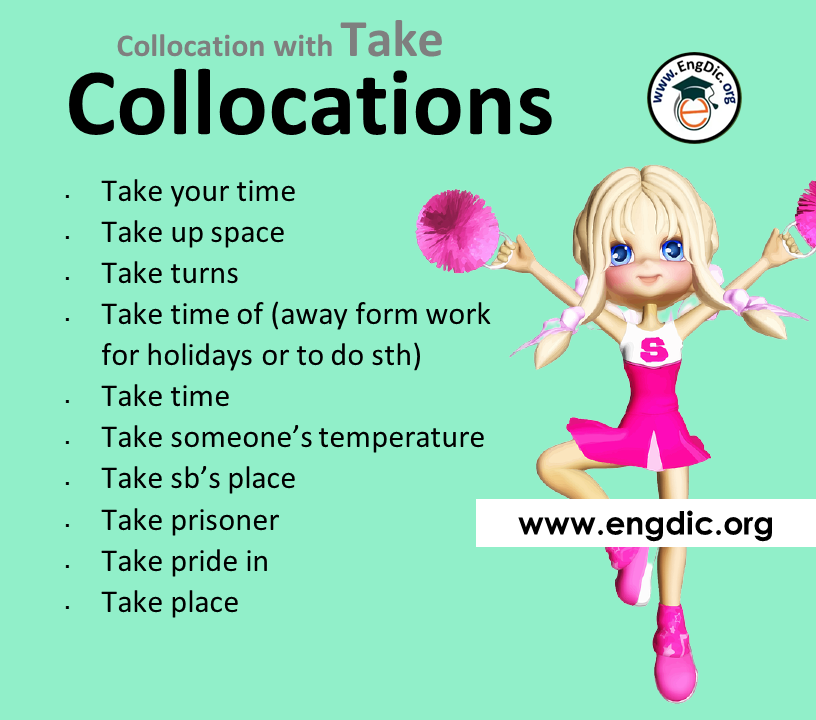 collocations with take