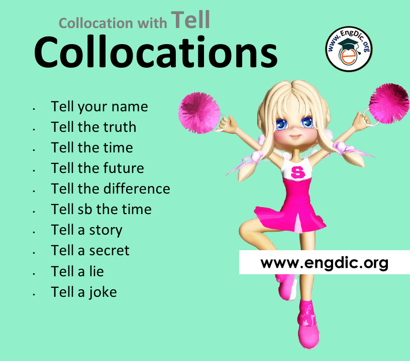 collocations with tell