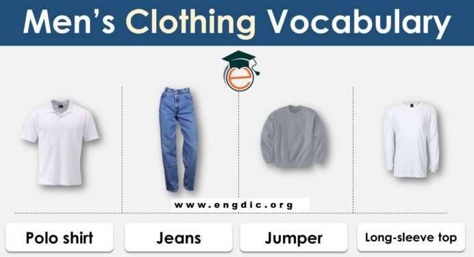 list of different types of clothing styles for guys Archives - EngDic