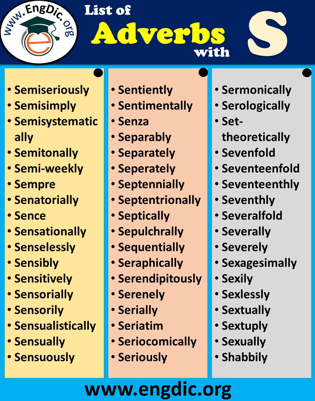 List of adverbs starting with s