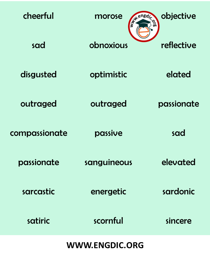 list of adjectives of altitude