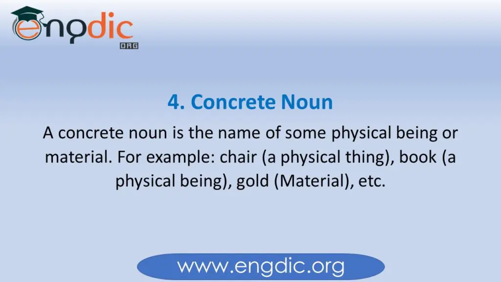 type of noun with examples