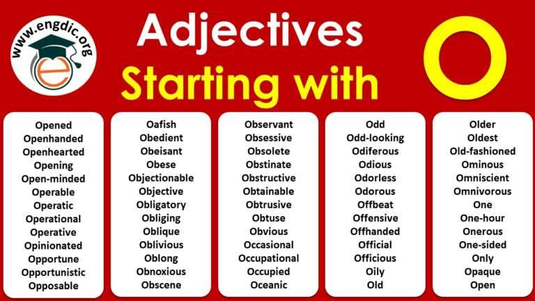 o-adjectives-archives-engdic