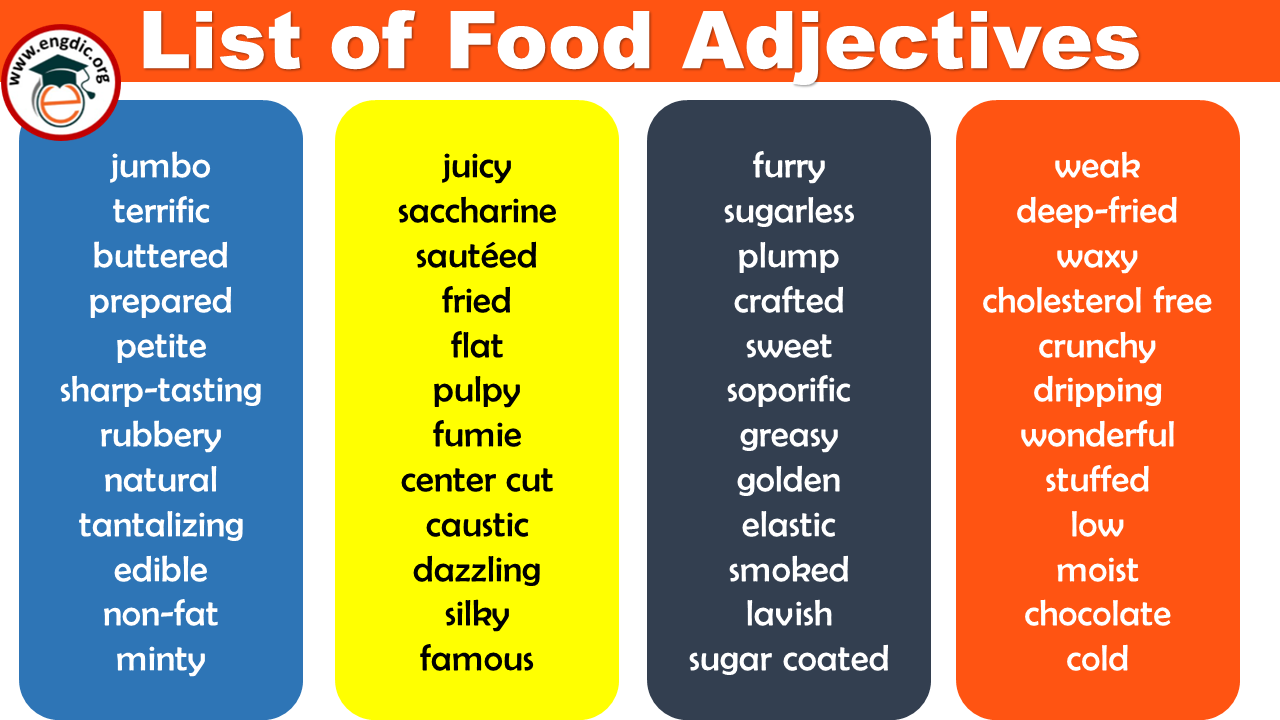 delicious-food-adjectives-archives-engdic