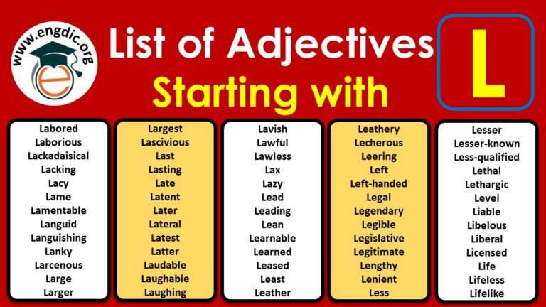 l-adjectives-archives-engdic