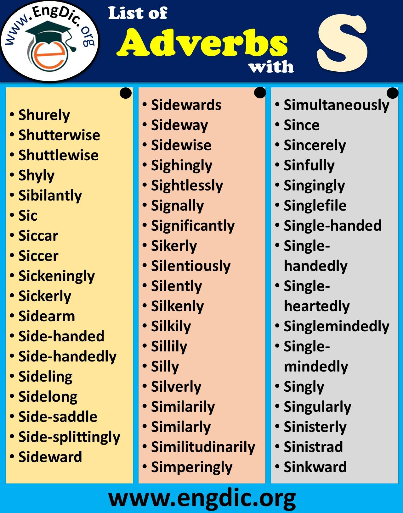 positive adverbs that start with s