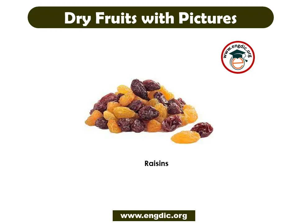 dry fruits with pictures