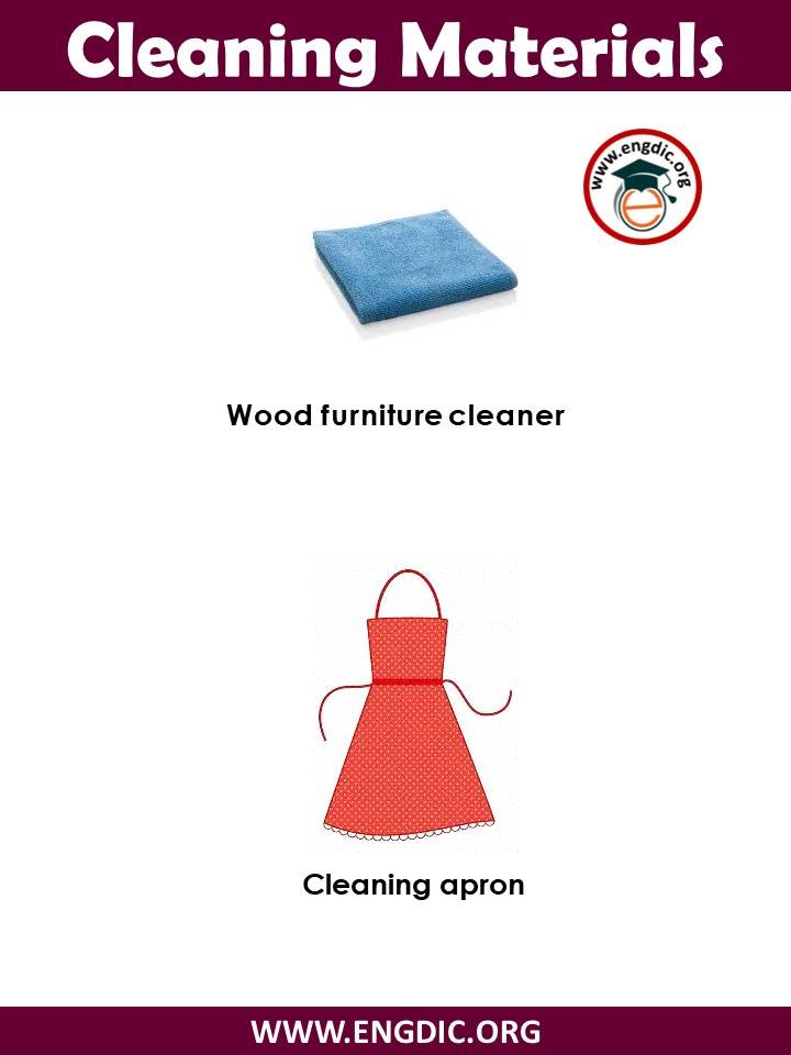 cleaning items list pdf