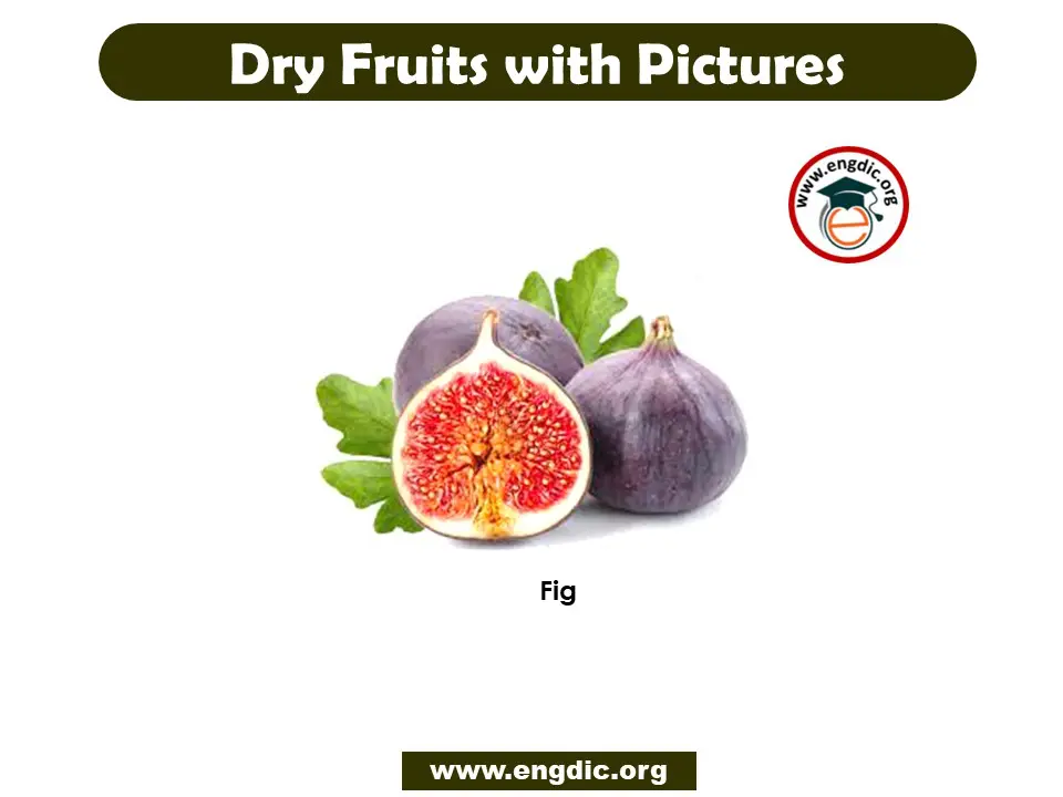 Dry Fruit names in English