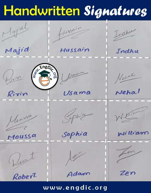 Signatures For my Name Signature styles (5)