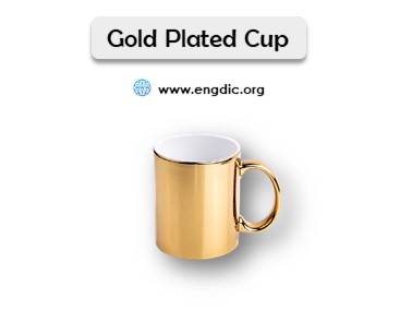 cups and mugs names list with pictures gold plated cups