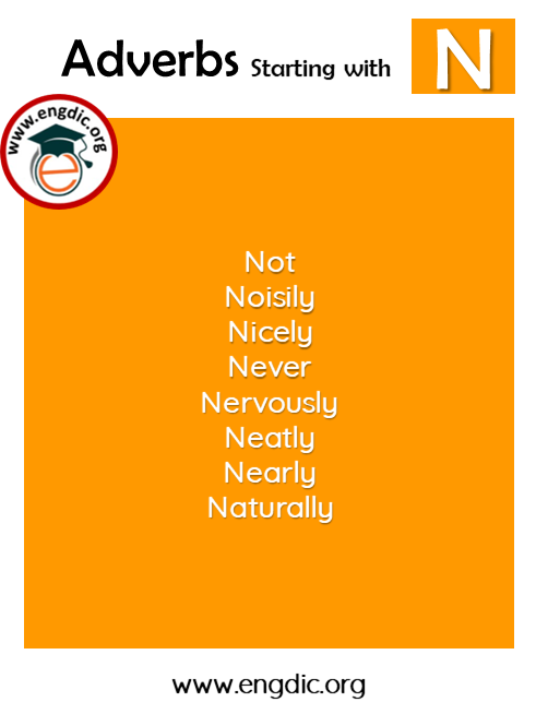 list of adverbs with N