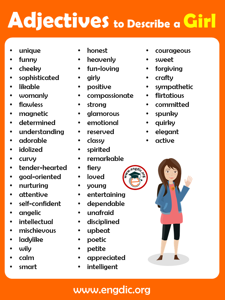 adjectives-to-describe-a-girl-pdf-infographics-engdic