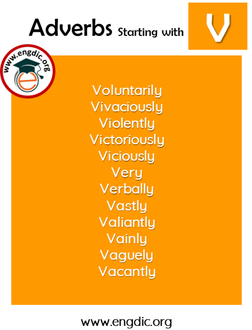 list of adverbs with V